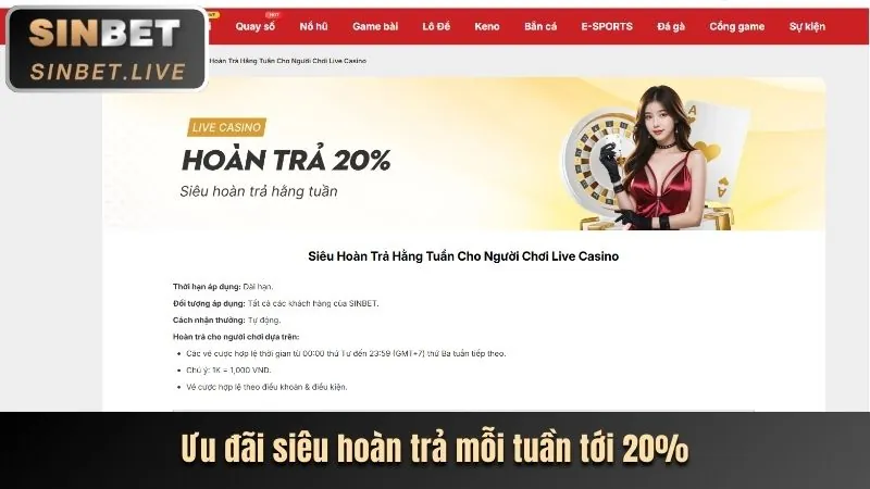 Các chương trình khuyến mãi Dwin456